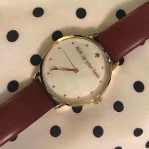 Kate Spade “Kick Up Your Heels” Watch